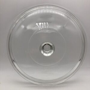 Older Pyrex 624C Clear Glass Lid Only For Round Casserole, 2qt Dish